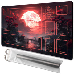 TCGMAT MTG Playmat front print detail for crisp card visuals during games