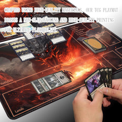 Included TCGMAT storage bag for easy transport and organization.