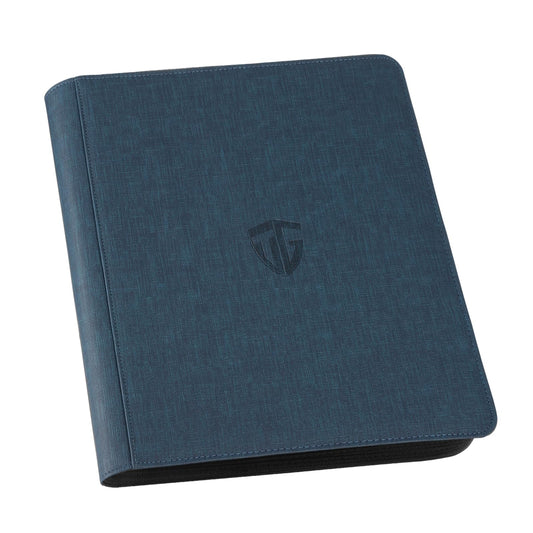 TCGUARD Toploader Binder front cover with Shield design offers premium protection for your collection.