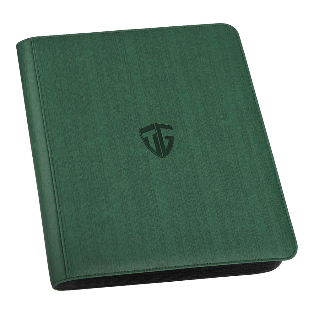 TCGUARD Toploader Binder shield design holds 216 cards securely for browsing