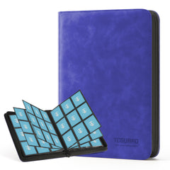 TCGUARD trading card binder front view showing 9-pocket layout for organized collection