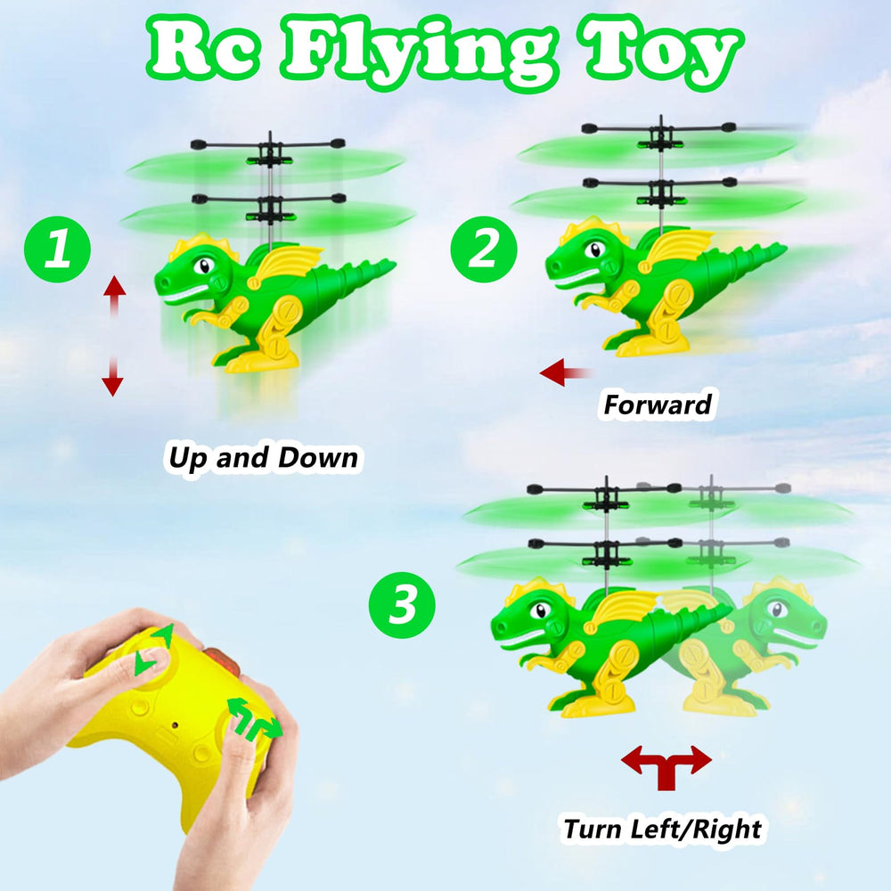 Tcvents dinosaur flying toy packaging box for gift-ready presentation