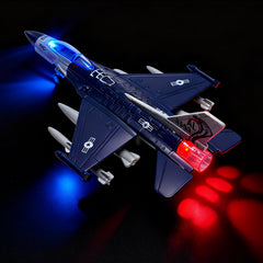 Tcvents educational military plane toy for curious learners