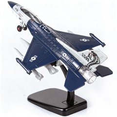 Tcvents fighter jet diecast metal with holder for durable display and kid-friendly play