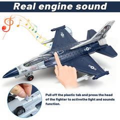 Tcvents pull-back action jet for easy, kinetic play