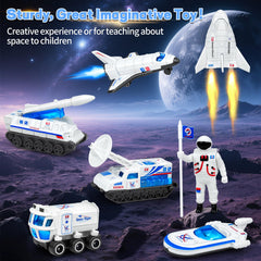 Tcvents space station model for educational pretend play and fine motor skills