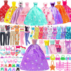 TDDS9 doll clothes in a 100-surprises box for imaginative play and organization