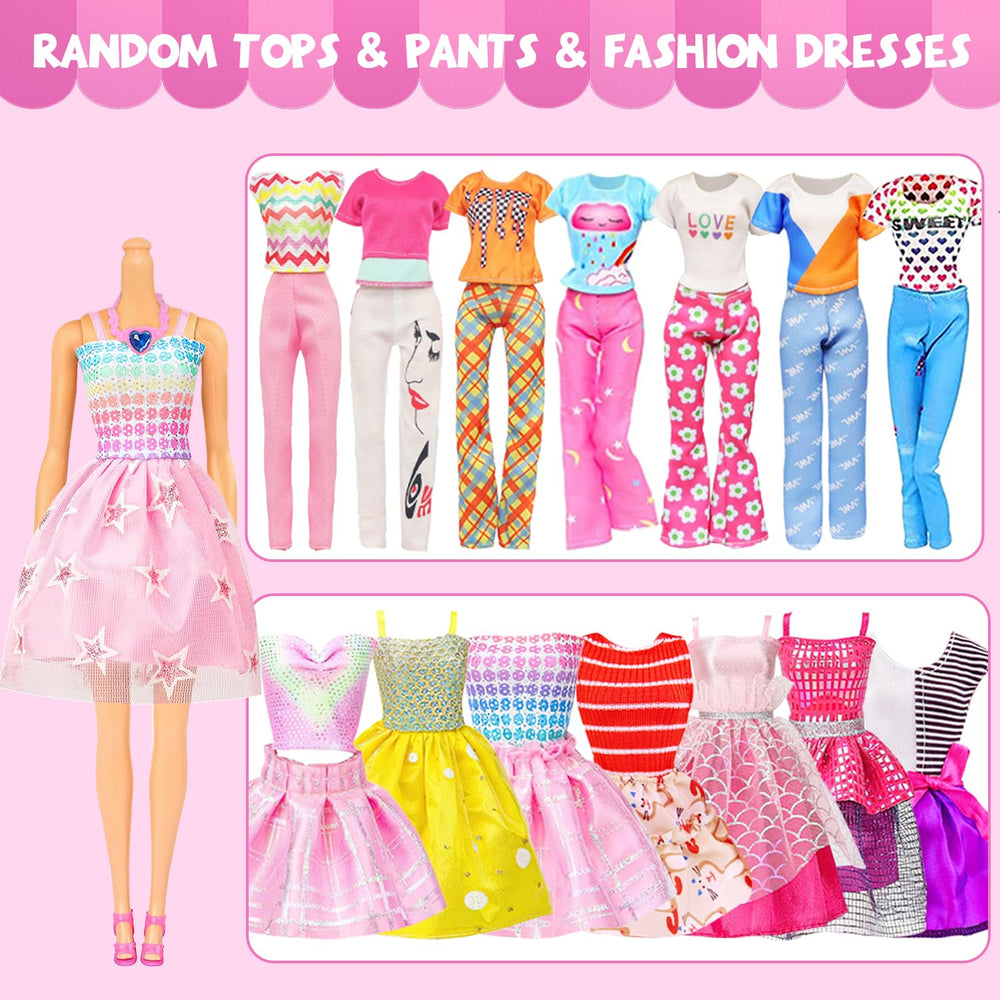 TDDS9 swimwear pieces for 11.5-inch dolls' summer outfits