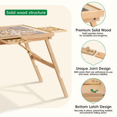 TEAKMAMA adhesive sheets lock finished puzzles securely
