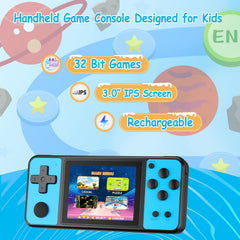 TEBIYOU 3.0-inch IPS display delivers bright, clear visuals for engaging play