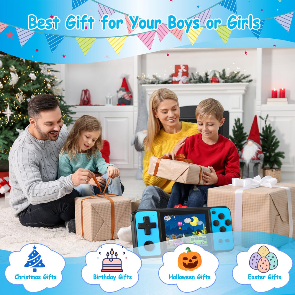 TEBIYOU travel-friendly console keeps kids entertained during trips