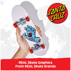 Detailed wheels on the handboard ready for smooth flips