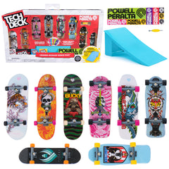 Tech Deck Powell Peralta Legends graphic deck for authentic fingerboard play and collectability.