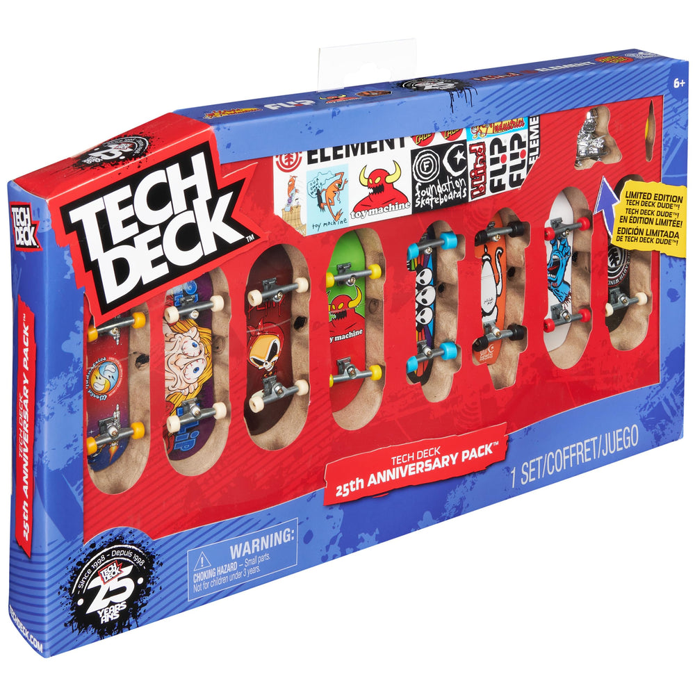 Tech Deck skate tool included for on-the-go adjustments.