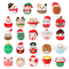 TECHTAIL mini plush Santa Claus—soft holiday decor and a cuddly gift for kids.