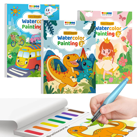 TECJOE forest animals coloring pages offer mess-free creativity for kids