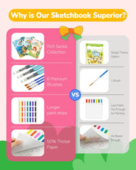 TECJOE vibrant pigments on thick sheets prevent smudges and bleeding.