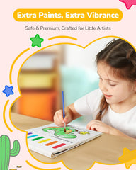 TECJOE ocean adventures watercolor books: bright aquatic scenes invite easy washes.