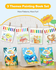 TECJOE dinosaurs painting book invites bold colors and storytelling through art.