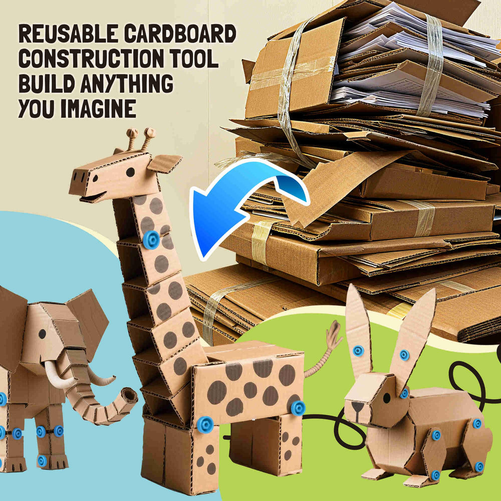 TECKMICO open-ended crafts inspire creativity and teamwork.