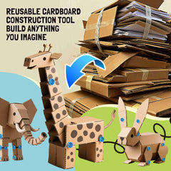 TECKMICO open-ended crafts inspire creativity and teamwork.