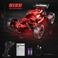 Tecnock RC car gift-ready packaging suitable for birthdays or holidays.