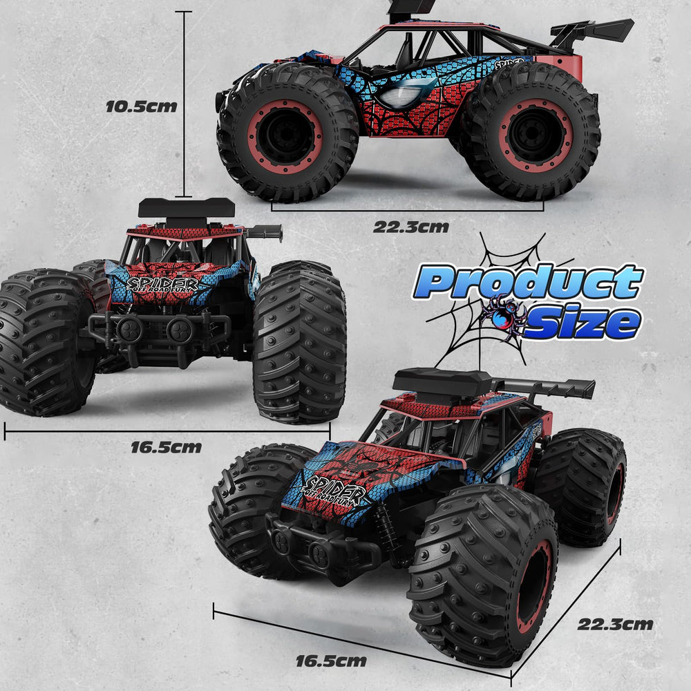Tecnock RC Truck ideal gift for kids ages 6 to 12, easy setup