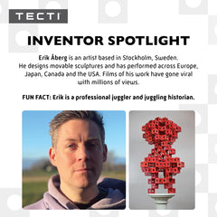 TECTI brand logo illustrates official product identity