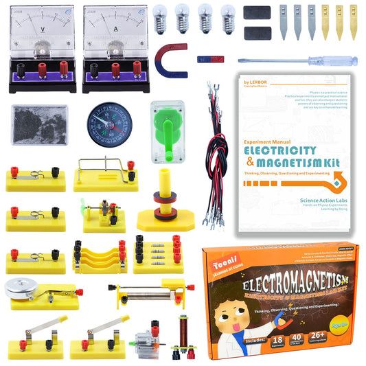 Teenii Electricity and Magnetism Kit cover for hands-on learning.