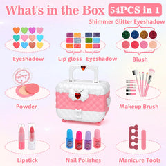 Teensymic eye shadow palette with playful colors for dress-up play
