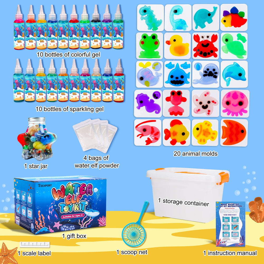 Teexpert water elf powder packets—essential powder for the water gel magic