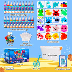 Teexpert water elf powder packets—essential powder for the water gel magic
