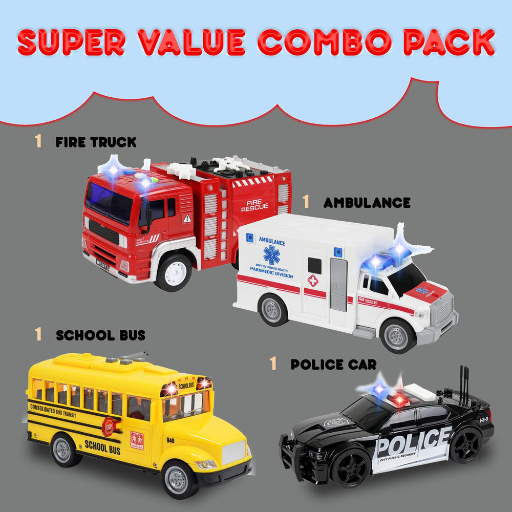 TeganPlay fire engine toy featuring realistic sounds for active storytelling.