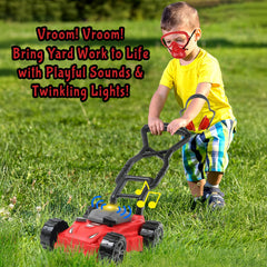 TeganPlay toy chainsaw with moving blades for outdoor role-play