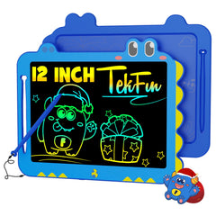 TEKFUN 12-inch LCD writing tablet blue for kids doodling on the go