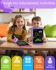 TEKFUN compact writing tablet in dinosaur theme for quick sketches