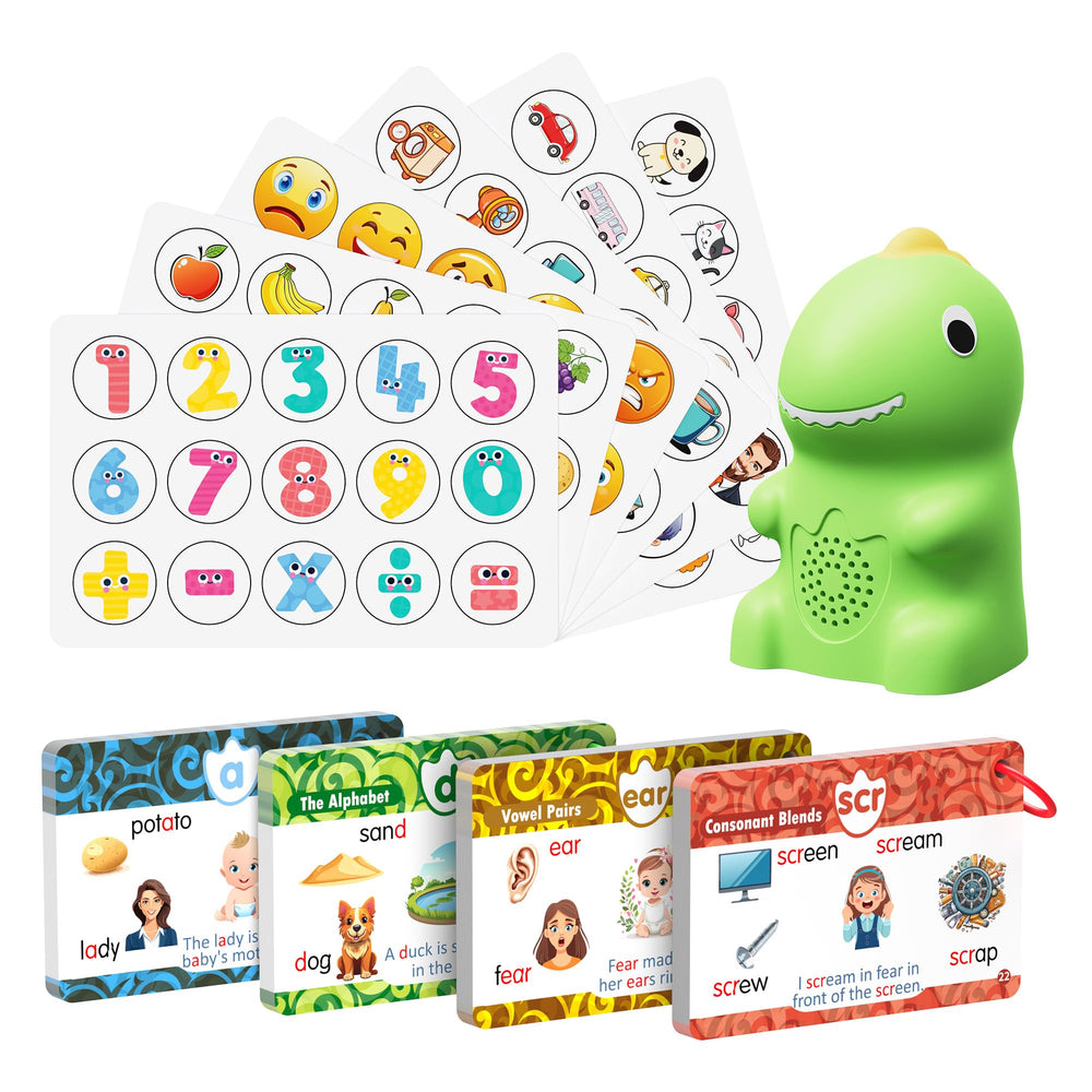 TEKFUN dinosaur pen reader for interactive phonics practice