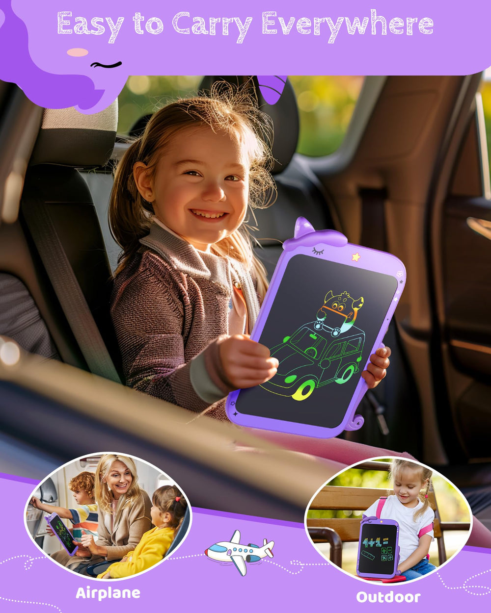TEKFUN Easter gift doodle board for portable kid activity