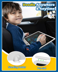 TEKFUN environmental saver highlighting reusable screen over paper waste avoidance.