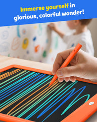 TEKFUN erase button clears the screen in one quick touch.