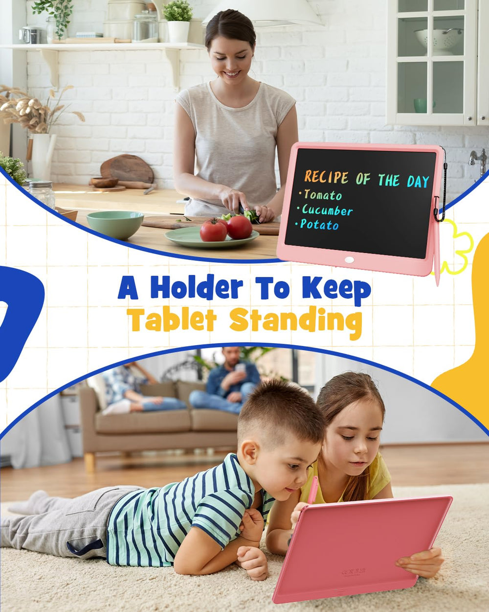 TEKFUN erase button with lock key for secure content control