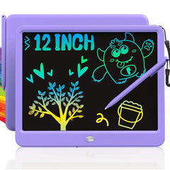 TEKFUN purple LCD writing tablet for on-the-go doodling and learning