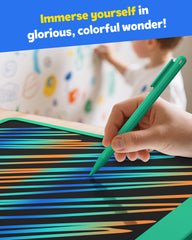 TEKFUN color drawing surface makes notes and sketches pop during study sessions