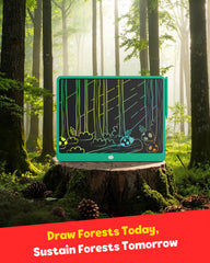 TEKFUN large display makes sharing artwork enjoyable for the whole family