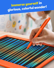 TEKFUN LCD Writing Tablet child drawing activity on a bright screen for imagination
