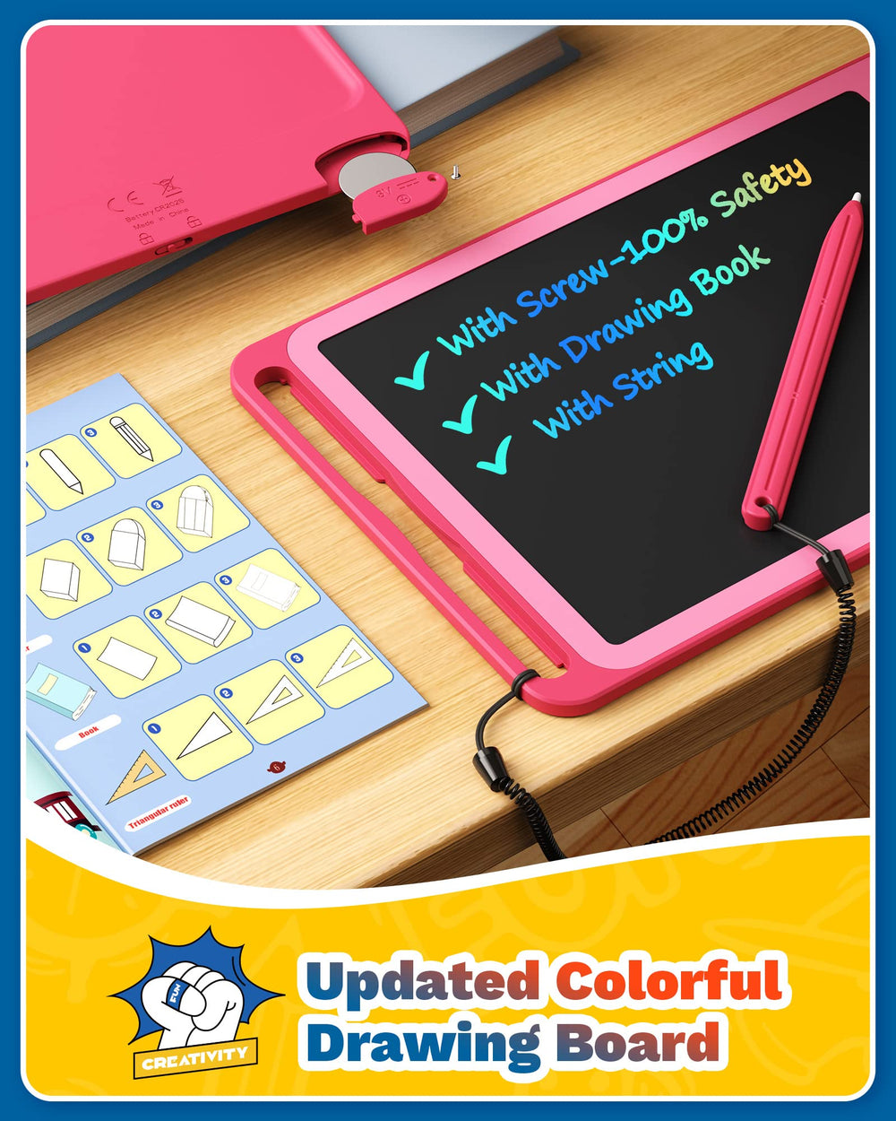TEKFUN doodle board saves up to 100,000 sheets of paper.