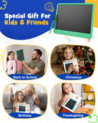 TEKFUN versatile doodle board for learning, home, and classroom use.