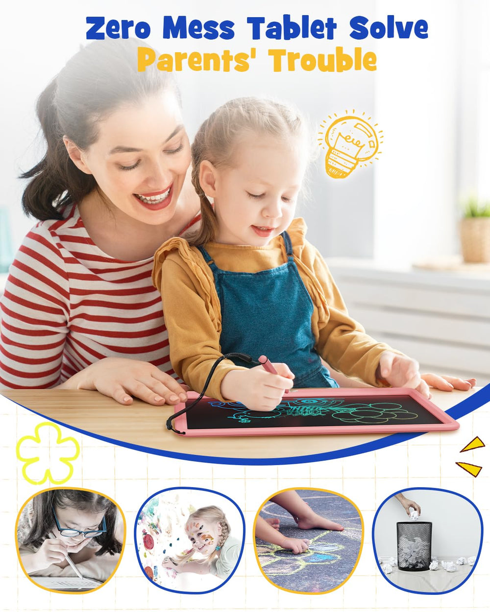 TEKFUN safe non-toxic ABS material for durable kid friendly use