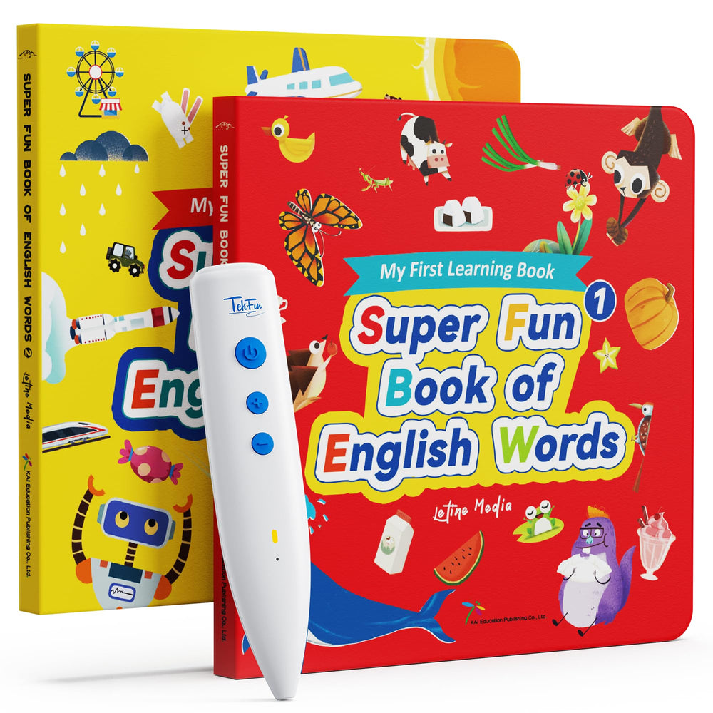 TEKFUN Talking Pen Books Set cover for interactive early learning