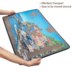 Tektalk puzzle board portable design for couch or bed use.